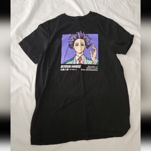 My hero academia Women's size medium black shirt #LL1